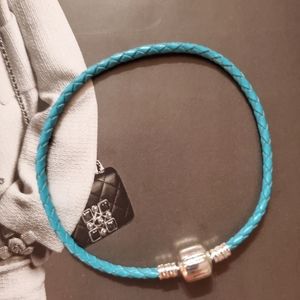 🆕️EUROPEAN charm bracelet aqua blue